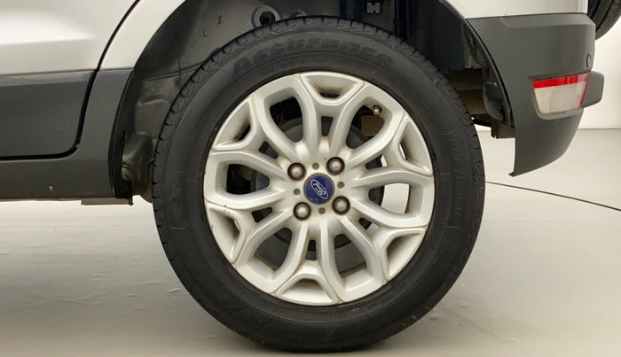2017 Ford Ecosport TITANIUM 1.5L PETROL AT, Petrol, Automatic, 1,21,538 km, Left Rear Wheel