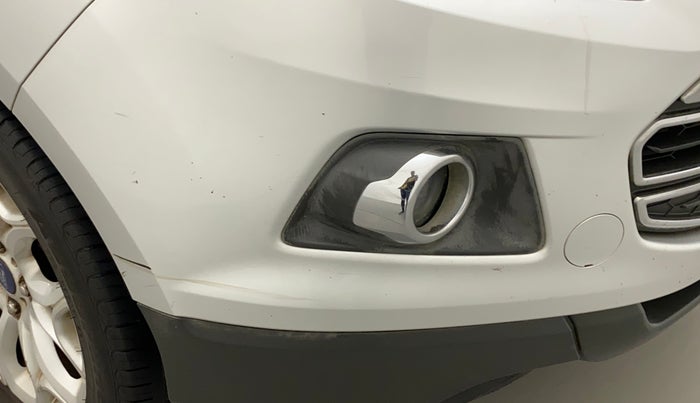 2017 Ford Ecosport TITANIUM 1.5L PETROL AT, Petrol, Automatic, 1,21,538 km, Front bumper - Minor scratches