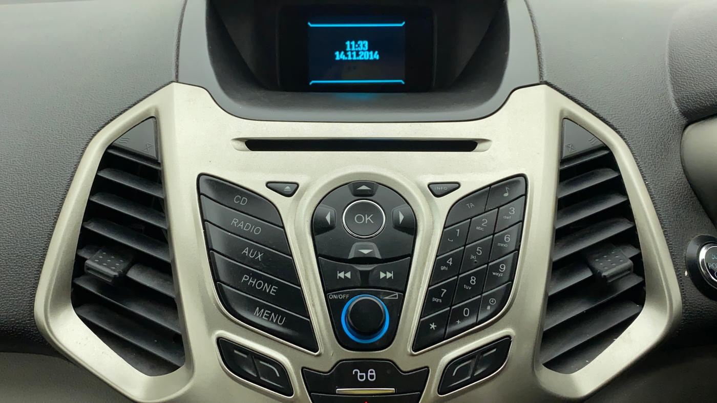 2017 Ford Ecosport TITANIUM 1.5L PETROL AT, Petrol, Automatic, 1,21,538 km, Infotainment System