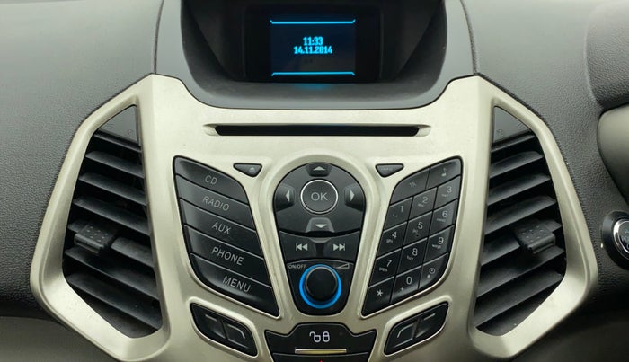 2017 Ford Ecosport TITANIUM 1.5L PETROL AT, Petrol, Automatic, 1,21,538 km, Infotainment System