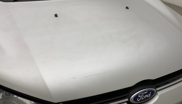 2017 Ford Ecosport TITANIUM 1.5L PETROL AT, Petrol, Automatic, 1,21,538 km, Bonnet (hood) - Minor scratches