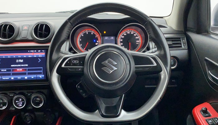 2020 Maruti Swift ZXI PLUS, Petrol, Manual, 52,488 km, Steering Wheel Close Up