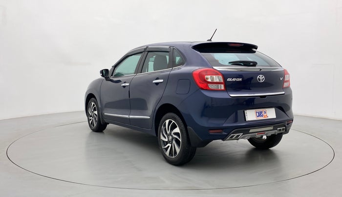 2021 Toyota Glanza V CVT, Petrol, Automatic, 11,499 km, Left Back Diagonal