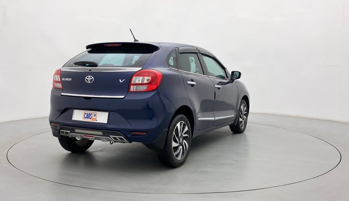 2021 Toyota Glanza V CVT, Petrol, Automatic, 11,499 km, Right Back Diagonal