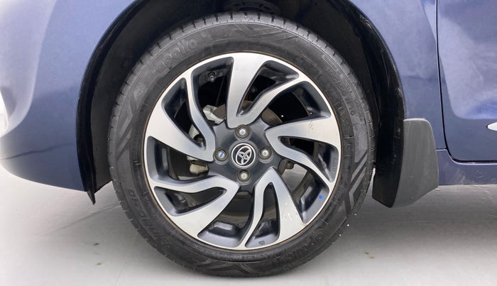2021 Toyota Glanza V CVT, Petrol, Automatic, 11,499 km, Left Front Wheel