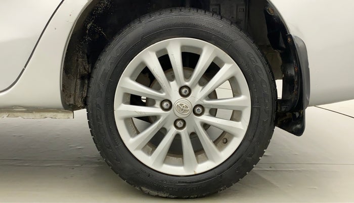 2011 Toyota Etios V, Petrol, Manual, 50,491 km, Left Rear Wheel