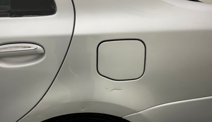 2011 Toyota Etios V, Petrol, Manual, 50,491 km, Left quarter panel - Minor scratches