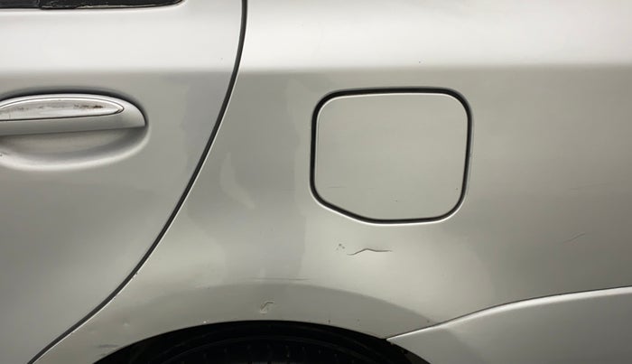 2011 Toyota Etios V, Petrol, Manual, 50,491 km, Left quarter panel - Slightly dented