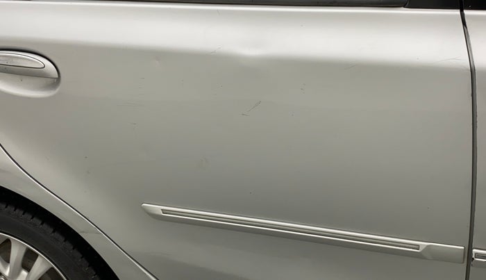 2011 Toyota Etios V, Petrol, Manual, 50,491 km, Right rear door - Slightly dented