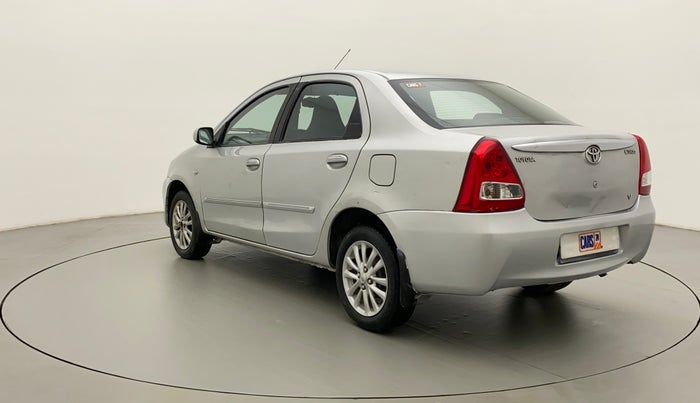 2011 Toyota Etios V, Petrol, Manual, 50,491 km, Left Back Diagonal