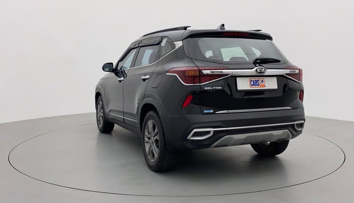 2019 KIA SELTOS HTX 1.5 PETROL MT, Petrol, Manual, 22,924 km, Left Back Diagonal