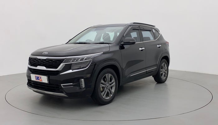 2019 KIA SELTOS HTX 1.5 PETROL MT, Petrol, Manual, 22,924 km, Left Front Diagonal