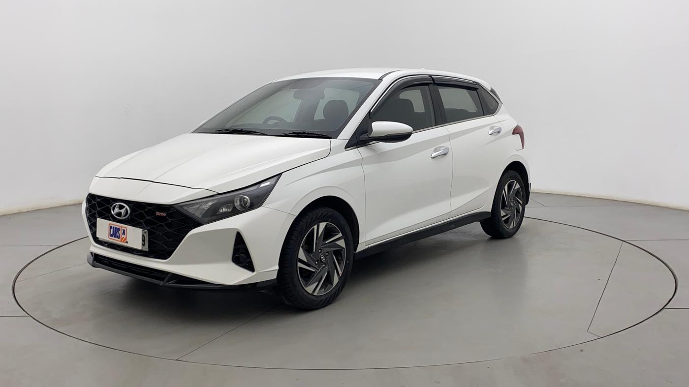 2021 Hyundai NEW I20 Asta 1.0 GDI Turbo IMT, Petrol, Manual, 56,450 km, Left Front Diagonal