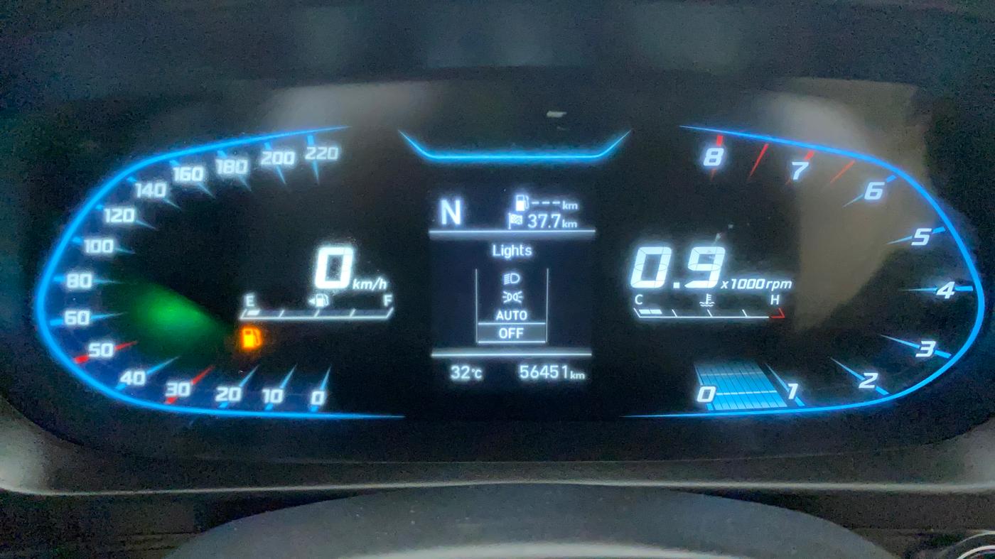 2021 Hyundai NEW I20 Asta 1.0 GDI Turbo IMT, Petrol, Manual, 56,450 km, Odometer Image