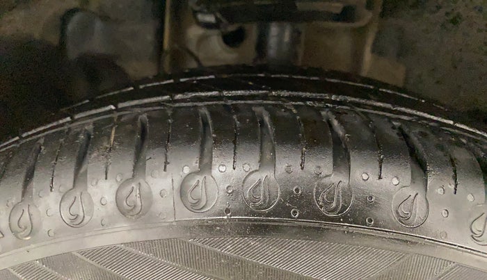 2025 Tata Tiago XM CNG, CNG, Manual, 18,190 km, Left Front Tyre Tread