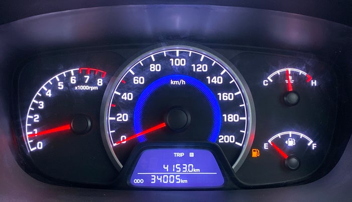 2019 Hyundai Grand i10 MAGNA 1.2 KAPPA VTVT, Petrol, Manual, 34,005 km, Odometer Image