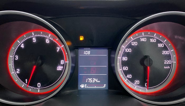 2022 Maruti Swift VXI, Petrol, Manual, 17,534 km, Odometer Image