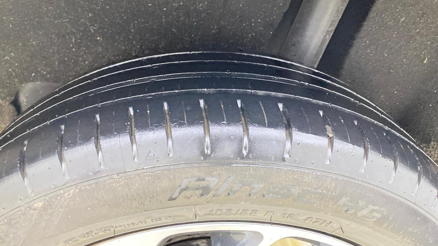2021 Maruti Baleno ZETA PETROL 1.2, Petrol, Manual, 53,685 km, Left Rear Tyre Tread