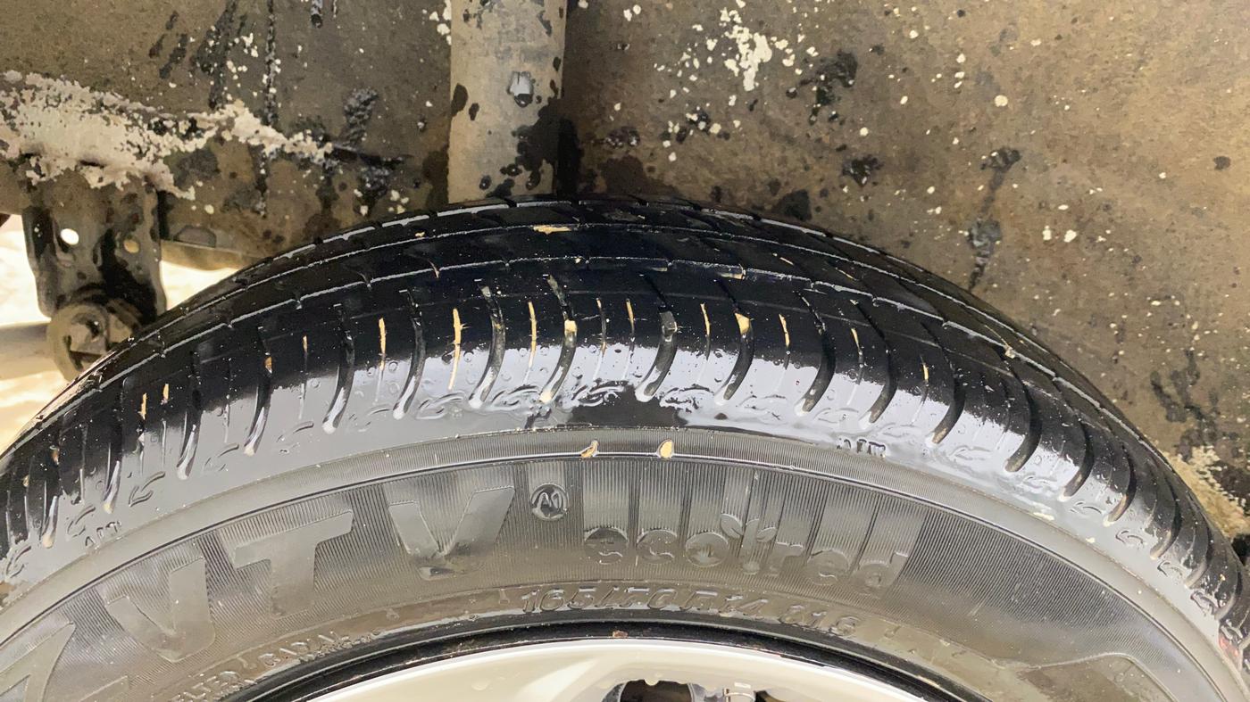 2022 Maruti S PRESSO VXI PLUS AMT, Petrol, Automatic, 17,210 km, Right Rear Tyre Tread