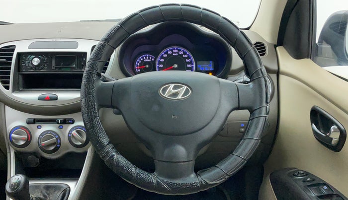 2012 Hyundai i10 MAGNA 1.2, Petrol, Manual, 14,300 km, Steering Wheel Close Up