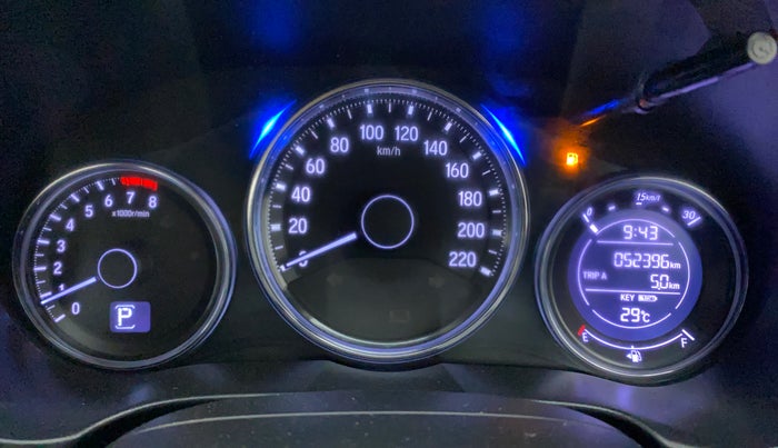 2019 Honda City 1.5L I-VTEC ZX CVT, Petrol, Automatic, 52,396 km, Odometer Image