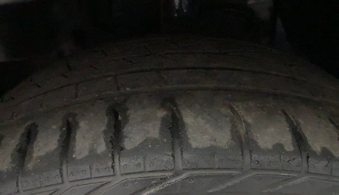 2019 Tata NEXON XZA PLUS PETROL, Petrol, Automatic, 33,857 km, Left Front Tyre Tread