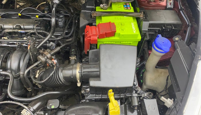 2016 Ford New Figo TITANIUM 1.2 PETROL MT, Petrol, Manual, 24,042 km, Engine View - Left