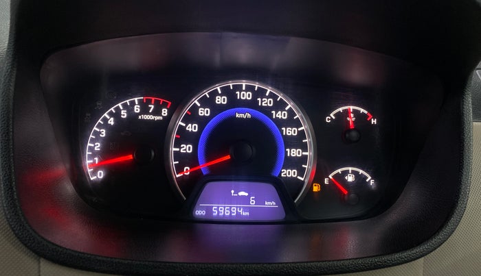 2017 Hyundai Grand i10 SPORTZ 1.2 KAPPA VTVT, Petrol, Manual, 59,686 km, Odometer Image