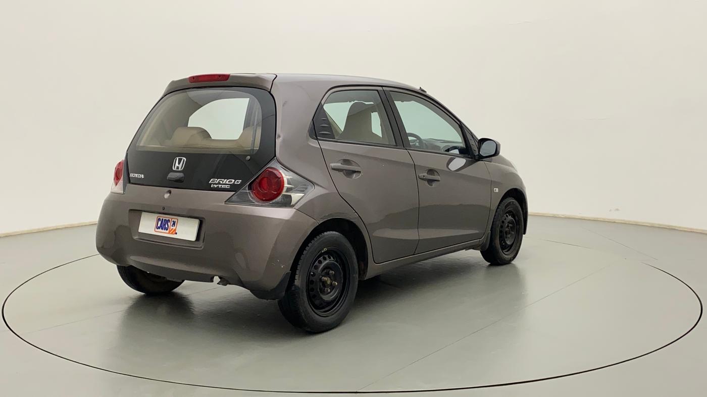 2013 Honda Brio S MT, Petrol, Manual, 56,545 km, Right Back Diagonal