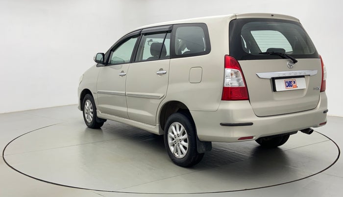 2013 Toyota Innova 2.5 VX 7 STR BS IV, Diesel, Manual, 1,13,604 km, Left Back Diagonal (45- Degree) View
