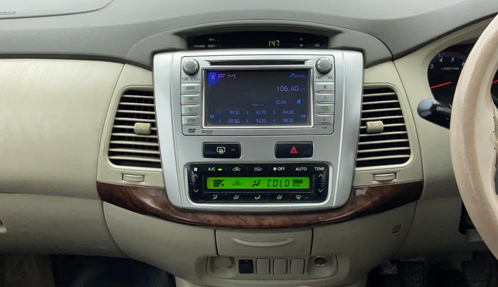 2013 Toyota Innova 2.5 VX 7 STR BS IV, Diesel, Manual, 1,13,604 km, Air Conditioner