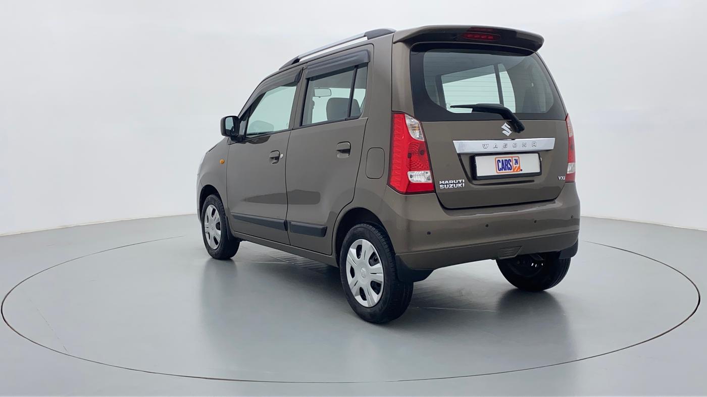 2017 Maruti Wagon R 1.0 VXI, Petrol, Manual, 47,534 km, Left Back Diagonal