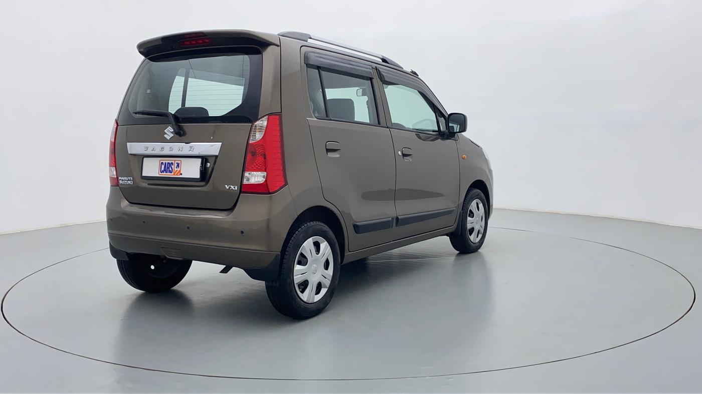 2017 Maruti Wagon R 1.0 VXI, Petrol, Manual, 47,534 km, Right Back Diagonal