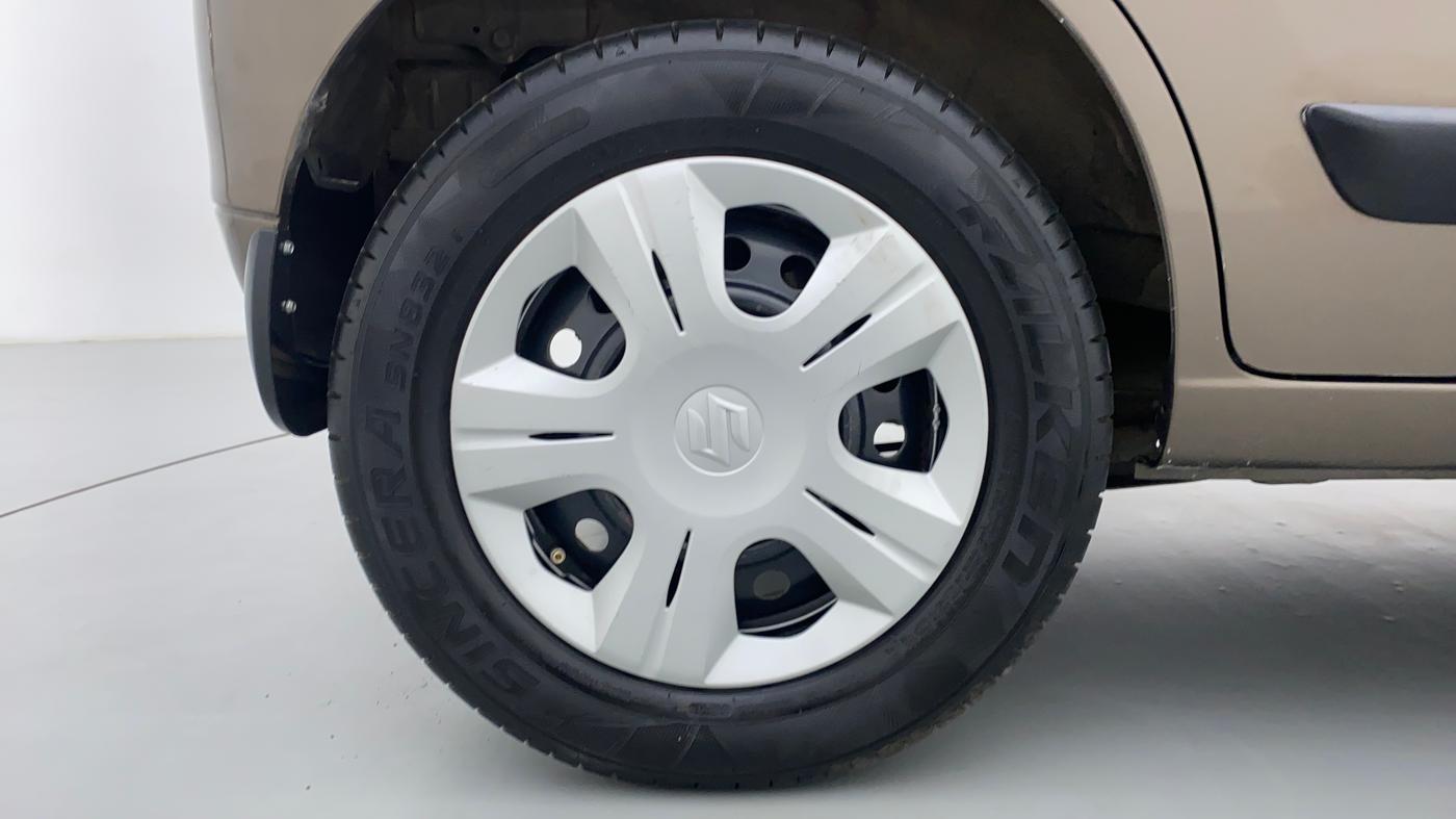 2017 Maruti Wagon R 1.0 VXI, Petrol, Manual, 47,534 km, Right Rear Wheel