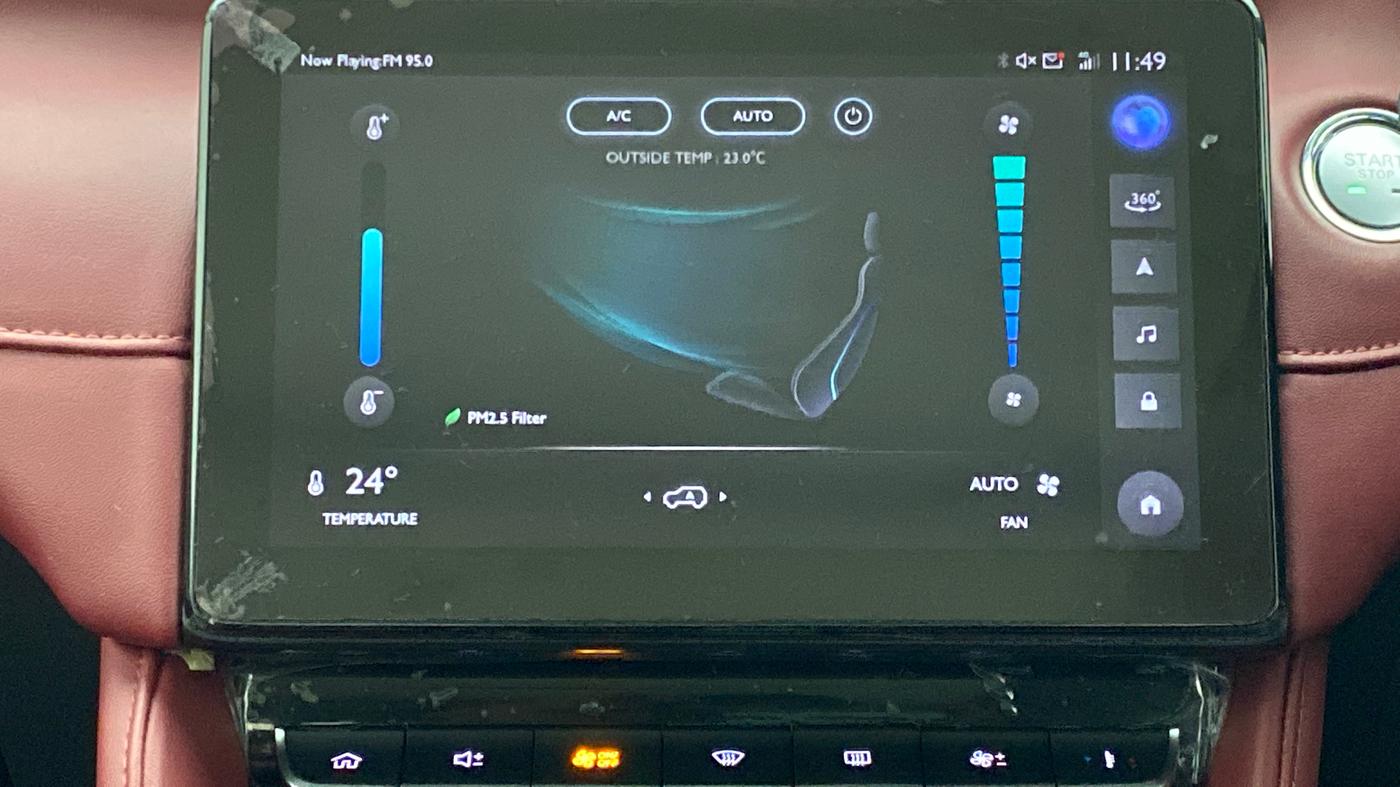 2022 MG ASTOR SAVVY 1.5 CVT S RED, Petrol, Automatic, 3,751 km, Automatic Climate Control
