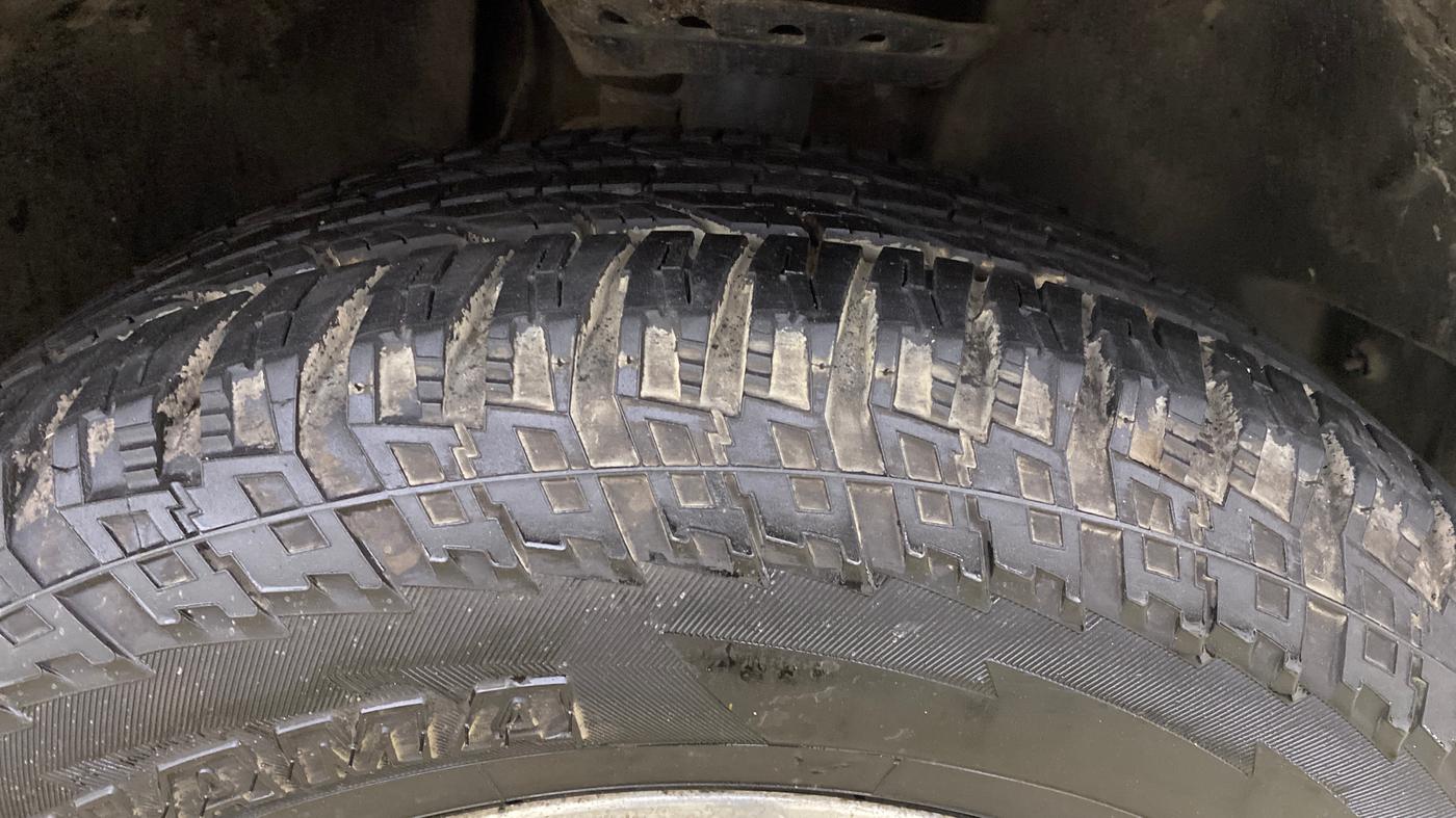 2020 Tata Harrier XZA PLUS 2.0L, Diesel, Automatic, 44,760 km, Right Front Tyre Tread