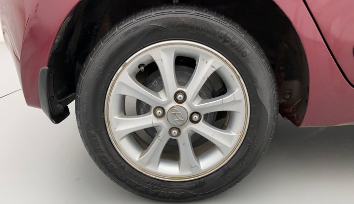 2015 Hyundai Grand i10 ASTA AT 1.2 KAPPA VTVT, Petrol, Automatic, 42,642 km, Right Rear Wheel