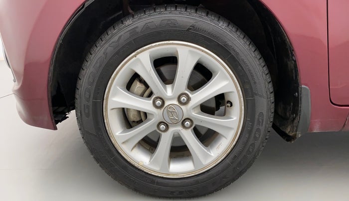 2015 Hyundai Grand i10 ASTA AT 1.2 KAPPA VTVT, Petrol, Automatic, 42,642 km, Left Front Wheel
