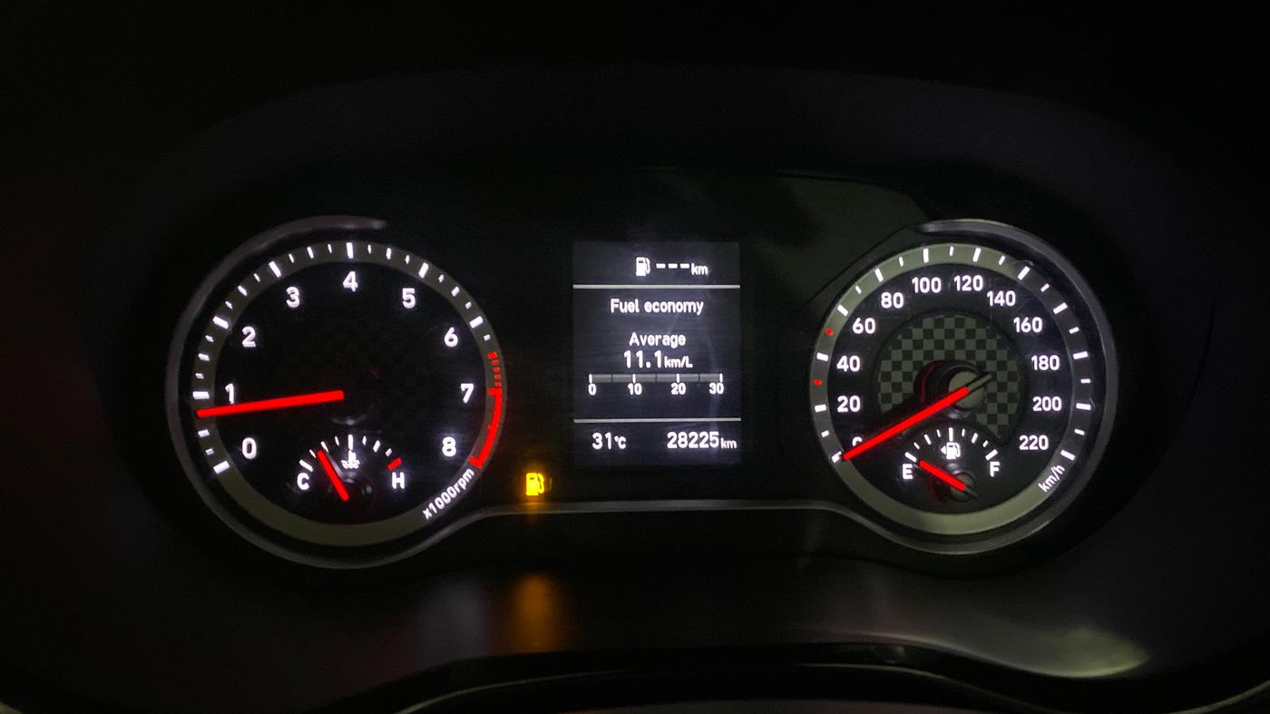 2023 Hyundai GRAND I10 NIOS SPORTZ 1.2 KAPPA VTVT, Petrol, Manual, 28,211 km, Odometer Image