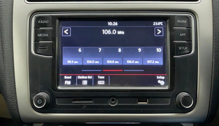 2018 Volkswagen Ameo HIGHLINE PLUS 1.0L 16 ALLOY, Petrol, Manual, 41,996 km, Infotainment System