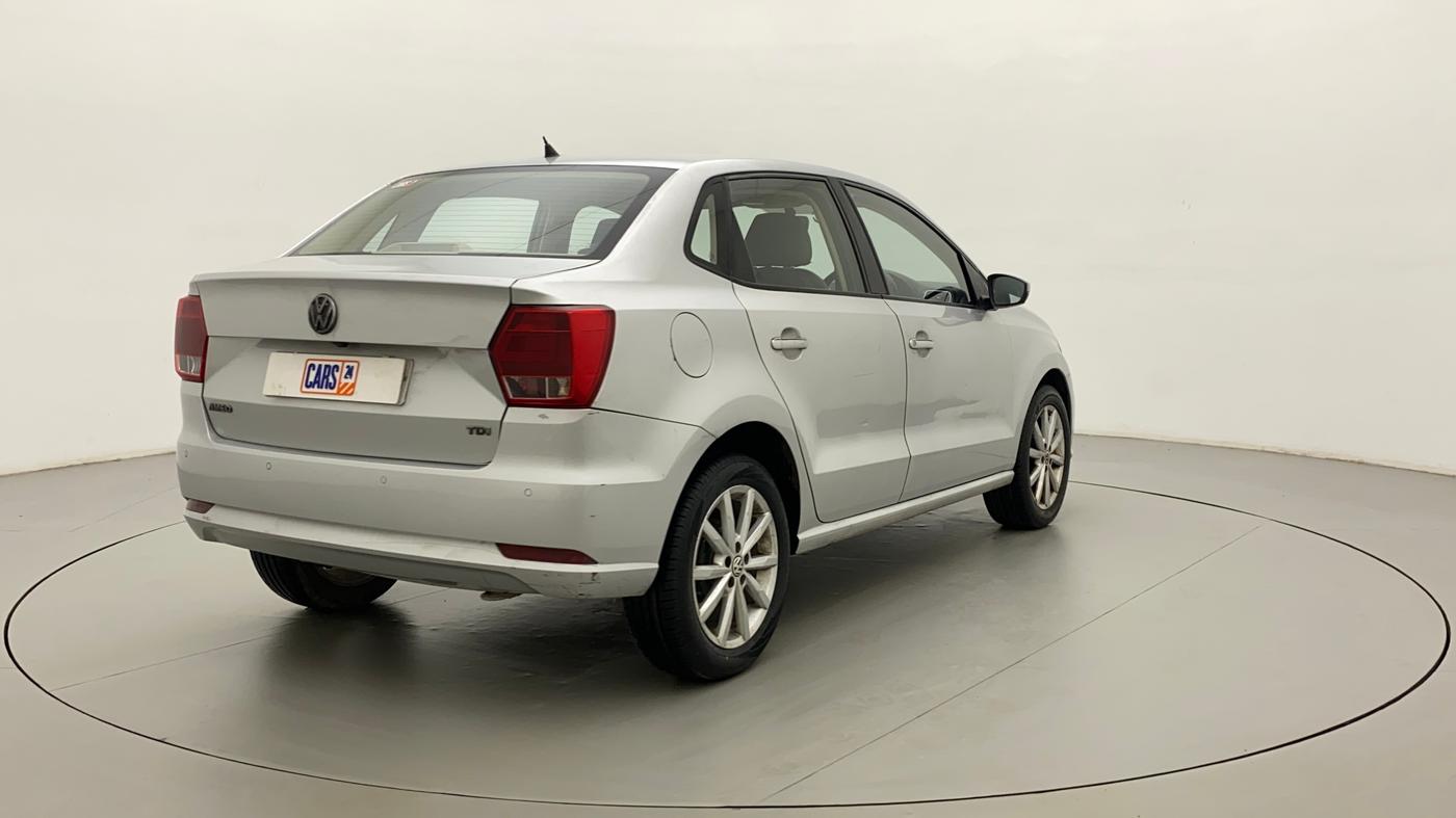2018 Volkswagen Ameo HIGHLINE PLUS 1.0L 16 ALLOY, Petrol, Manual, 41,996 km, Right Back Diagonal