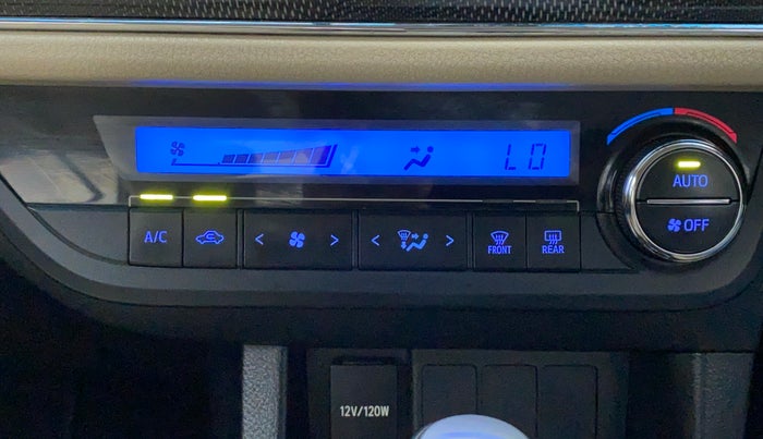 2016 Toyota Corolla Altis VL AT, Petrol, Automatic, 94,343 km, Automatic Climate Control