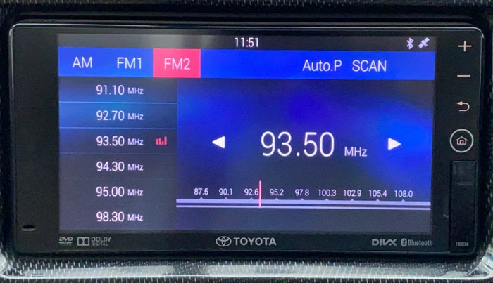 2016 Toyota Corolla Altis VL AT, Petrol, Automatic, 94,343 km, Infotainment System