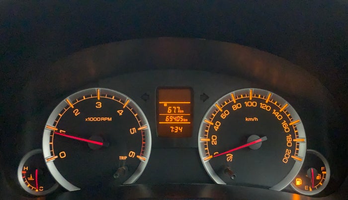 2013 Maruti Swift VDI, Diesel, Manual, 69,806 km, Odometer Image