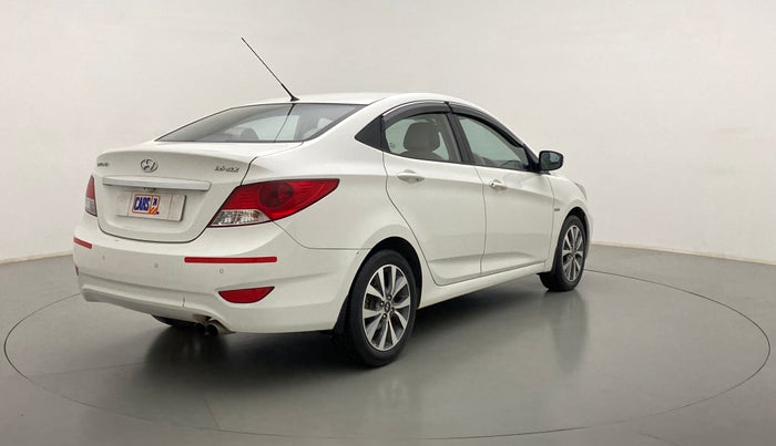 2014 Hyundai Verna FLUIDIC 1.6 SX CRDI, Diesel, Manual, 82,732 km, Right Back Diagonal