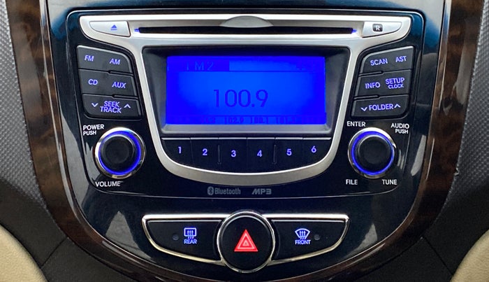2014 Hyundai Verna FLUIDIC 1.6 SX CRDI, Diesel, Manual, 82,732 km, Infotainment System