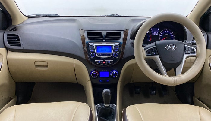 2014 Hyundai Verna FLUIDIC 1.6 SX CRDI, Diesel, Manual, 82,732 km, Dashboard