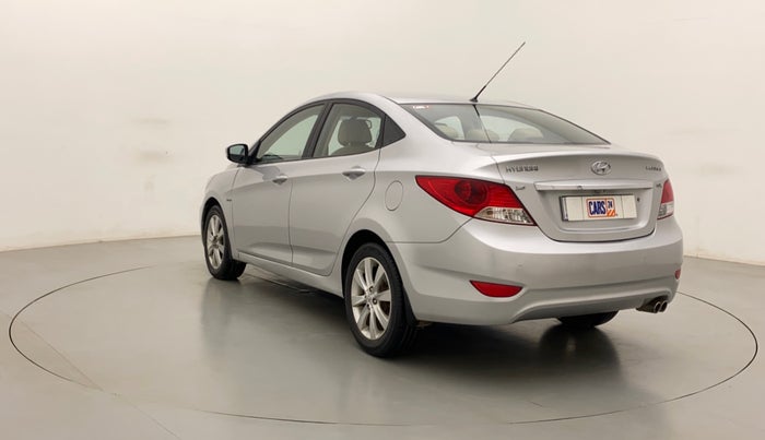 2011 Hyundai Verna FLUIDIC 1.6 VTVT SX, Petrol, Manual, 77,282 km, Left Back Diagonal