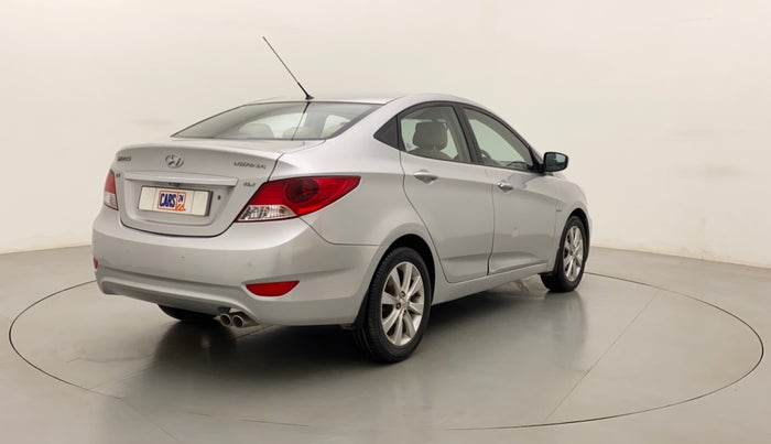 2011 Hyundai Verna FLUIDIC 1.6 VTVT SX, Petrol, Manual, 77,282 km, Right Back Diagonal