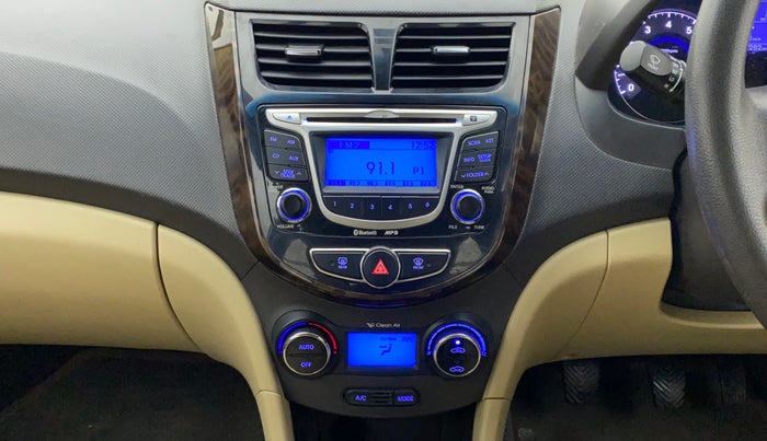 2011 Hyundai Verna FLUIDIC 1.6 VTVT SX, Petrol, Manual, 77,282 km, Air Conditioner